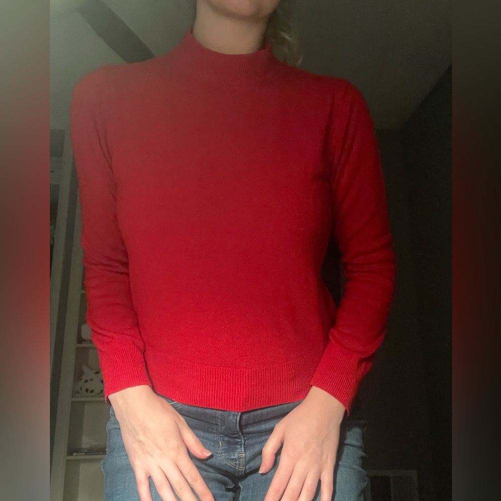 Medium Sag Harbor Red Sweater